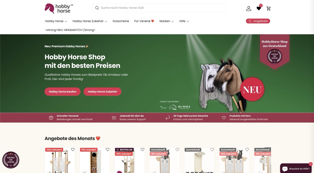 Homepage Vorher